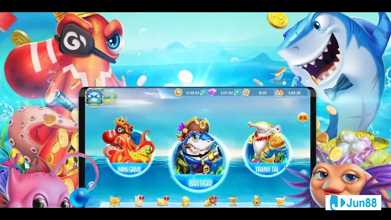 Bắn cá xèng 3 trên máy tính