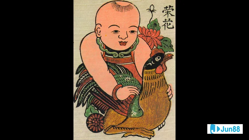 Sư kê và gà cùng gắn kết với